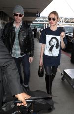 KATE BOSWORTH at LAX Airport in Los Angeles 03/05/2018