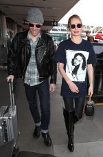 KATE BOSWORTH at LAX Airport in Los Angeles 03/05/2018