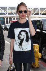 KATE BOSWORTH at LAX Airport in Los Angeles 03/05/2018