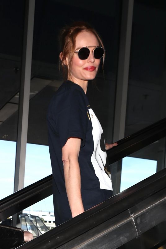 KATE BOSWORTH at LAX Airport in Los Angeles 03/05/2018