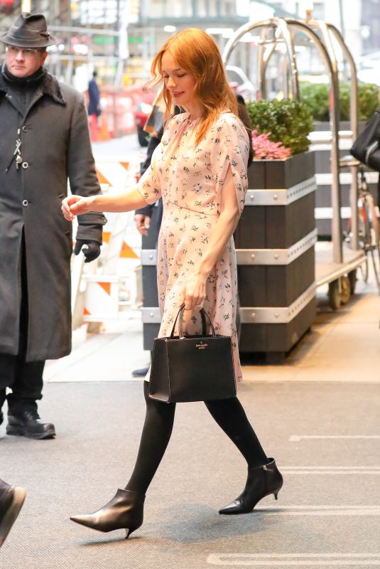 KATE BOSWORTH Leaves Her Hotel in New York 03/21/2018