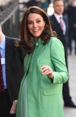 KATE MIDDLETON Arrives at Royal Society of Medicine in London 03/21/2018