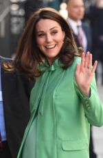 KATE MIDDLETON Arrives at Royal Society of Medicine in London 03/21/2018
