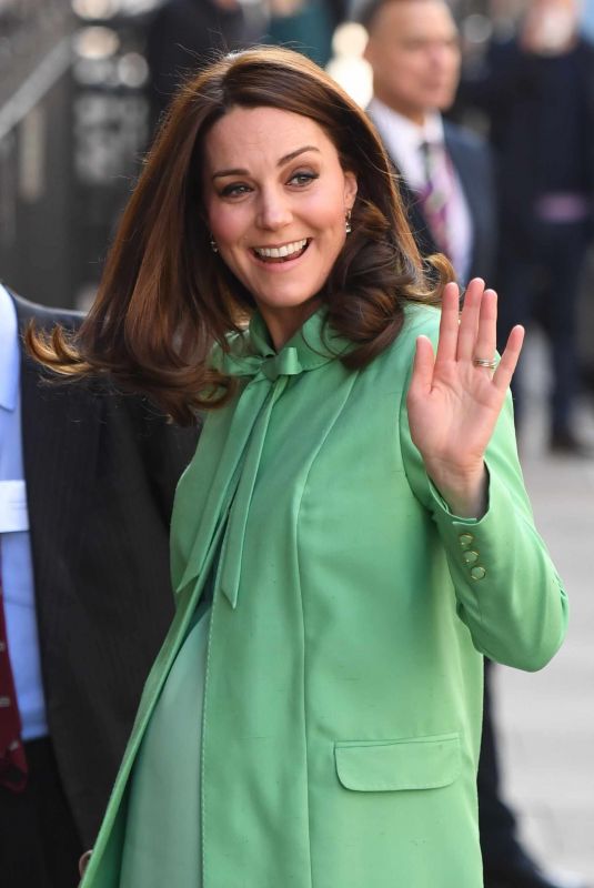 KATE MIDDLETON Arrives at Royal Society of Medicine in London 03/21/2018