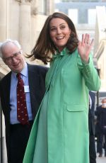 KATE MIDDLETON Arrives at Royal Society of Medicine in London 03/21/2018