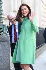 KATE MIDDLETON Arrives at Royal Society of Medicine in London 03/21/2018