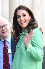 KATE MIDDLETON Arrives at Royal Society of Medicine in London 03/21/2018
