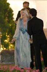 KATE MOSS at a Wedding Celebration in Lima 03/17/2018