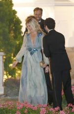 KATE MOSS at a Wedding Celebration in Lima 03/17/2018