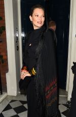 KATE MOSS at Mark’s Club in London 03/22/2018