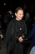KATE MOSS at Mark’s Club in London 03/22/2018