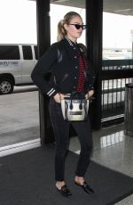 KATE UPTON at Los Angeles International Airport 03/07/2018