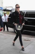 KATE UPTON at Los Angeles International Airport 03/07/2018