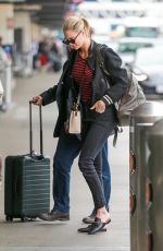 KATE UPTON at Los Angeles International Airport 03/07/2018