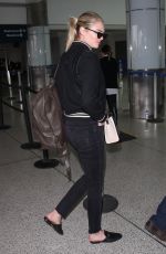 KATE UPTON at Los Angeles International Airport 03/07/2018