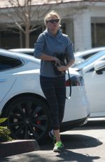 KATE UPTON Out for Coffee at Starbucks in Beverly Hills 03/05/2018