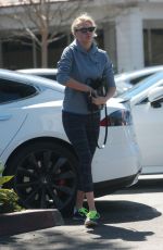 KATE UPTON Out for Coffee at Starbucks in Beverly Hills 03/05/2018