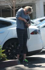 KATE UPTON Out for Coffee at Starbucks in Beverly Hills 03/05/2018