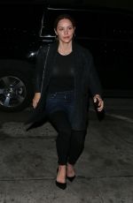 KATHARINE MCPHEE Arrives for Dinner at Craig
