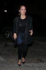KATHARINE MCPHEE Arrives for Dinner at Craig