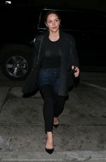 KATHARINE MCPHEE Arrives for Dinner at Craig