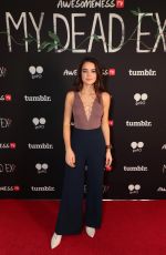 KATHERINE HUGHES at My Dead Ex Premiere on Go90 and Tumblr in Santa Monica 03/19/2018