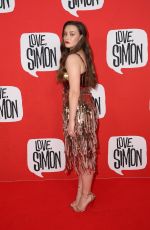 KATHERINE LANGFORD at Love Simon Premiere in Sydney 03/18/2018