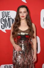 KATHERINE LANGFORD at Love Simon Premiere in Sydney 03/18/2018