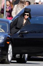 KATHERYN WINNICK on the Set of Polar in Toronto 03/20/2018