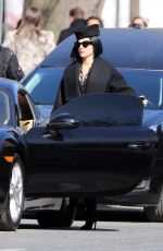 KATHERYN WINNICK on the Set of Polar in Toronto 03/20/2018
