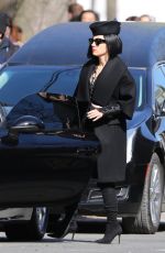 KATHERYN WINNICK on the Set of Polar in Toronto 03/20/2018