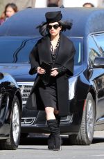 KATHERYN WINNICK on the Set of Polar in Toronto 03/20/2018