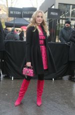 KATHRYN NEWTON at Valentino Show at Paris Fashion Week 03/04/2018