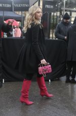 KATHRYN NEWTON at Valentino Show at Paris Fashion Week 03/04/2018