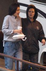 KATIE HOLMES on the Set of New Fox FBI Drama in Chicago 03/27/2018