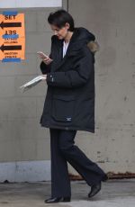 KATIE HOLMES on the Set of New Fox FBI Drama in Chicago 03/27/2018