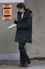 KATIE HOLMES Out and About in Chicago 03/27/2018