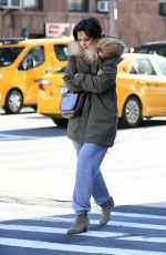 KATIE HOLMES Out in New York 03/05/2018