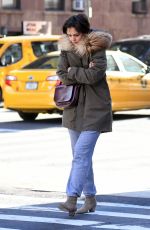 KATIE HOLMES Out in New York 03/05/2018