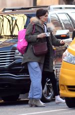 KATIE HOLMES Out in New York 03/05/2018