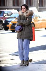 KATIE HOLMES Out in New York 03/05/2018