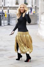 KATIE PIPER Leaves BBC Studios in London 03/10/2018