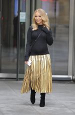 KATIE PIPER Leaves BBC Studios in London 03/10/2018