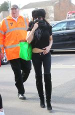KATIE PRICE at Celebrity Football Match at Cheltenham Town Football Club in London 03/25/2018