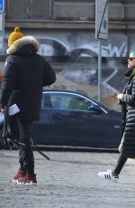 KATY PERRY and Orlando Bloom Out in Prague 02/28/2018