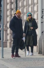 KATY PERRY and Orlando Bloom Out in Prague 02/28/2018