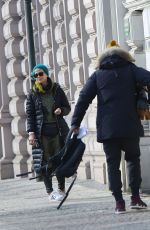 KATY PERRY and Orlando Bloom Out in Prague 02/28/2018