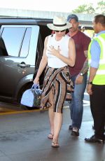 KATY PERRY Arrives at Rio De Janeiro Airport 03/19/2018