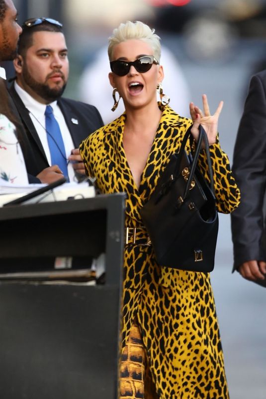 KATY PERRY at Jimmy Kimmel Live! in Hollywood 03/05/2018