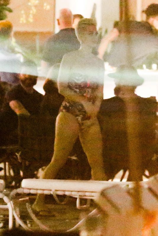 KATY PERRY in Swimsuit at a Pool Party in Rio De Janeiro 03/20/2018
